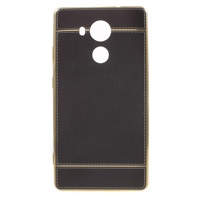 เคส Huawei Mate 8 #เคสฝาหลัง TPU #เคสชุบผิวเหมือนหนัง PU คุณภาพดี