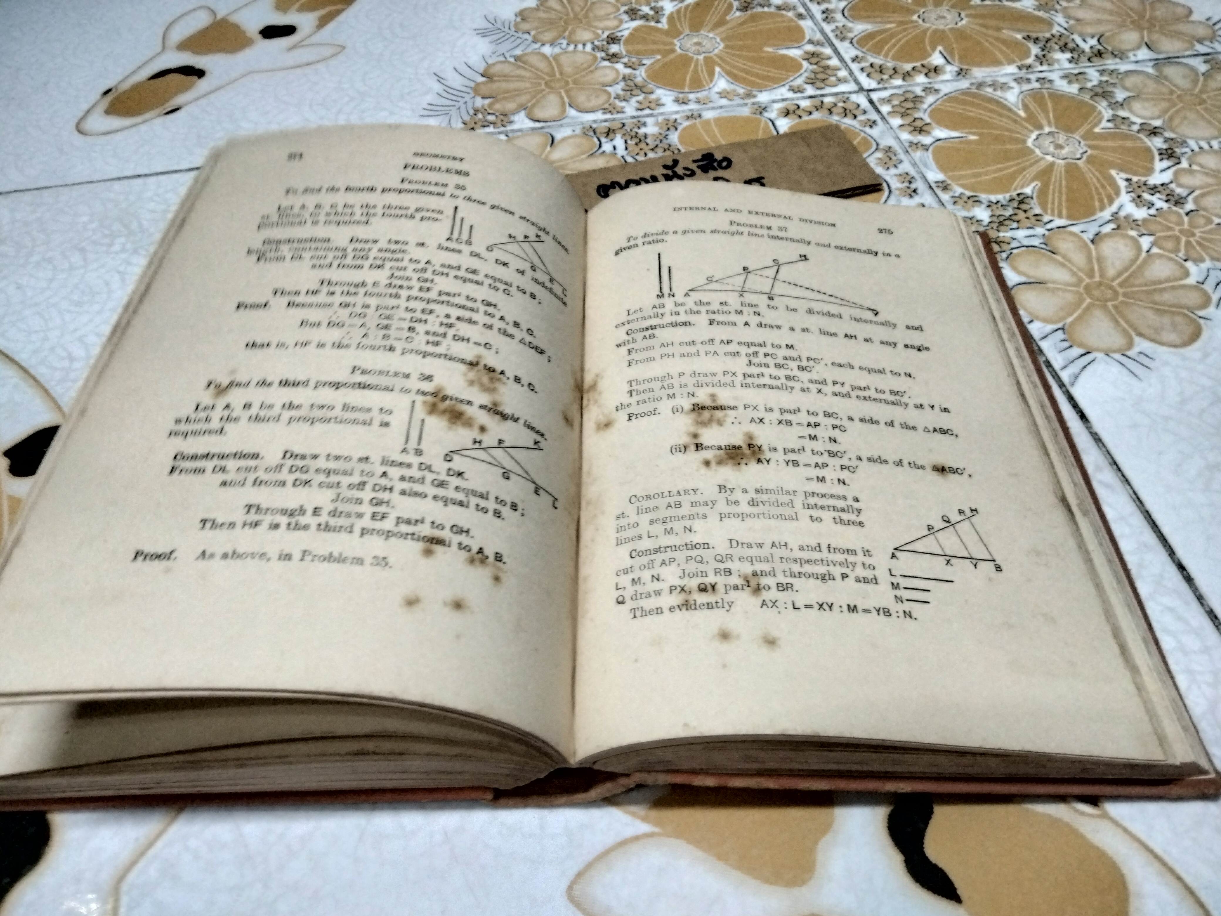 A SCHOOL GEOMETRY PARTS I-VI by HALL & STEVENS **สินค้าหมด**