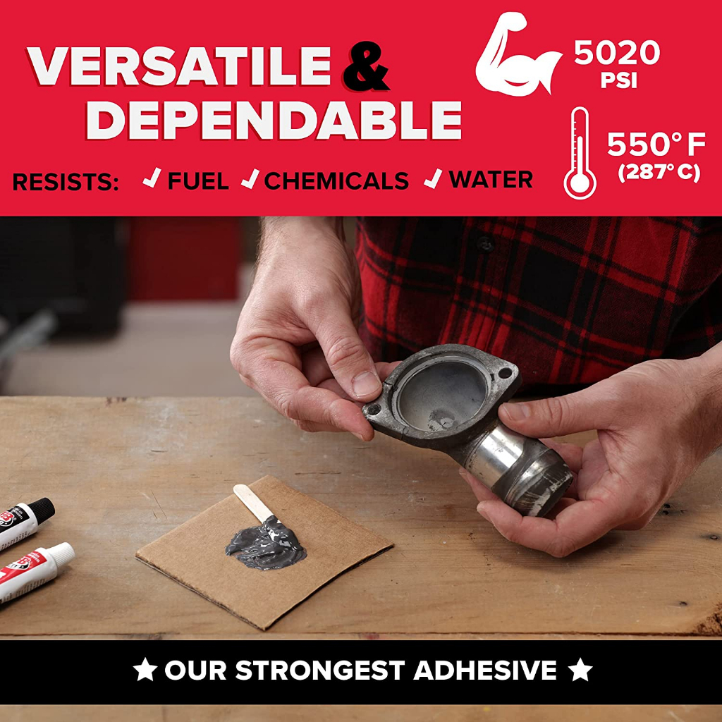 J-B Weld® Original Cold-Weld Formula Steel Reinforced Epoxy อีพ็อกซี่ สองส่วนแบบเชื่อมเย็น ซ่อมแซมโลหะ