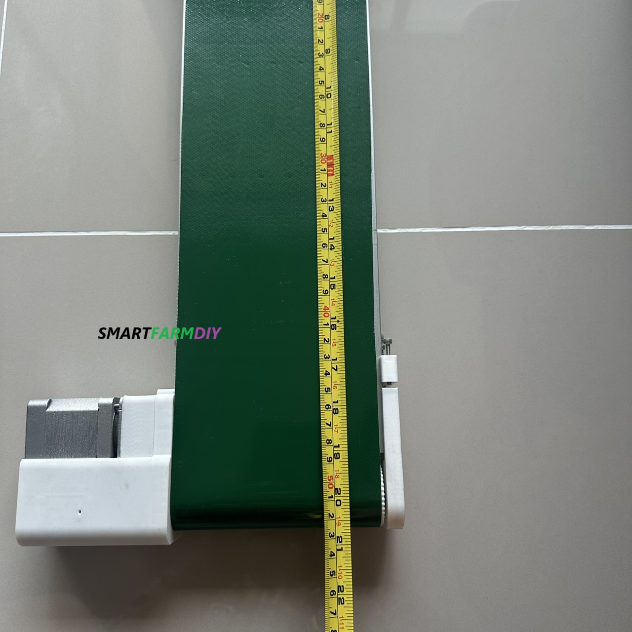 ราง Conveyor สายพาน สำหรับทดสอบงาน 12VDC L=50CM