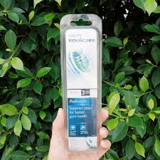 Philips® Sonicare ProResults Standard Sonic Toothbrush 3 Heads รุ่น HX6013 ฟิลิปส์ หัวแปรงสีฟันไฟฟ้าโซนิค แพค 3 ชิ้น หัวแปรงเปลี่ยนแปรงไฟฟ้า รีฟิวหัวแปรง