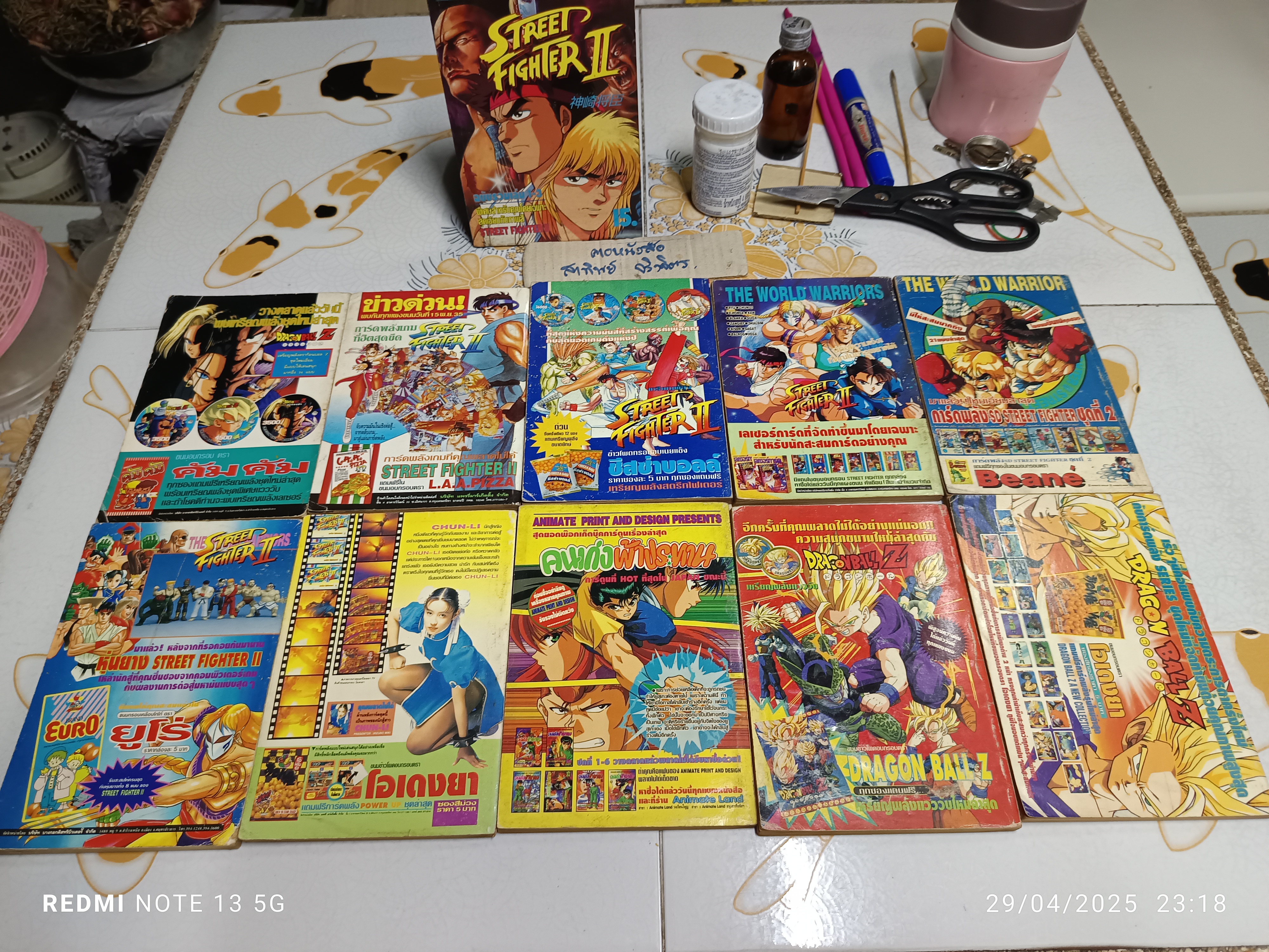 STREET FIGHTER II (เล่ม 1-6 , 8-11 + เล่มพิเศษ ) = ขาดเล่ม 7 /อนิเมท Animate