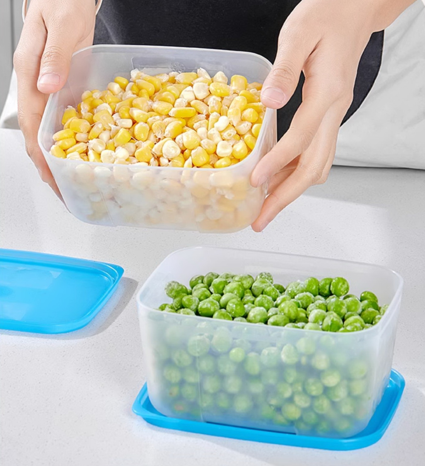Tupperware Freezermate 650 ml. กล่องเก็บอาหารสดในช่องเเช่เเข็ง รุ่นฟรีซเซอร์เมท ขนาด 650 มล.