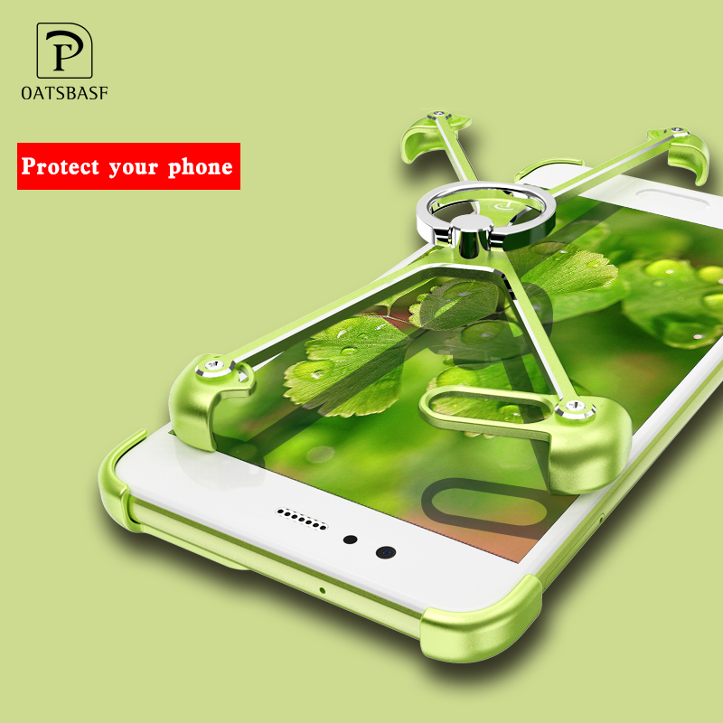 Case Huawei P10 Plus OATSBASF อลูมิเนียมอัลลอยด์ O-Ring Kickstand