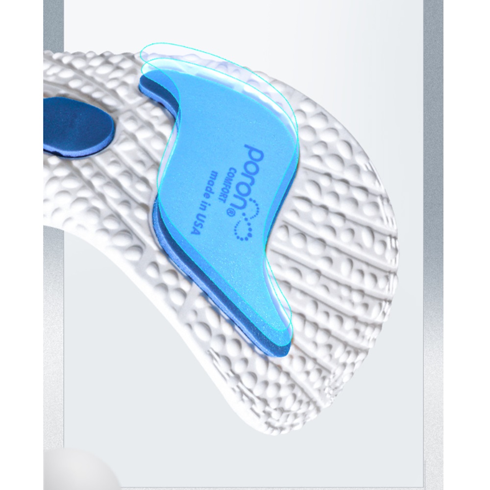แผ่นรองพื้นรองเท้ากันกระแทก สำหรับวิ่ง Sport Poron Insoles (O7)