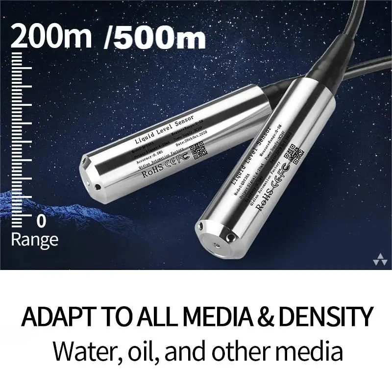 เซ็นเซอร์วัดระดับน้ำ4-20mA เคเบิ้ล 3 เมตร