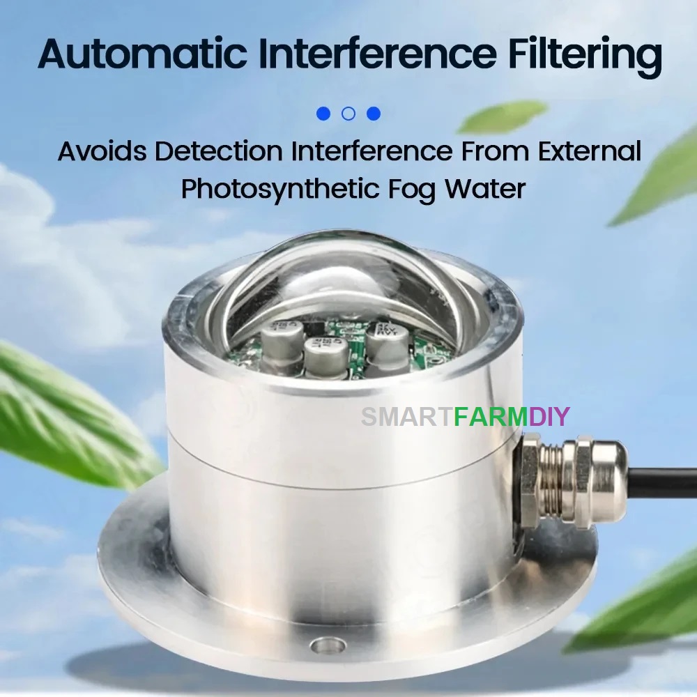 RS485 โมดูลเซ็นเซอร์น้ำฝนแสงอินฟราเรดความแม่นยําสูง 0.1 มม.