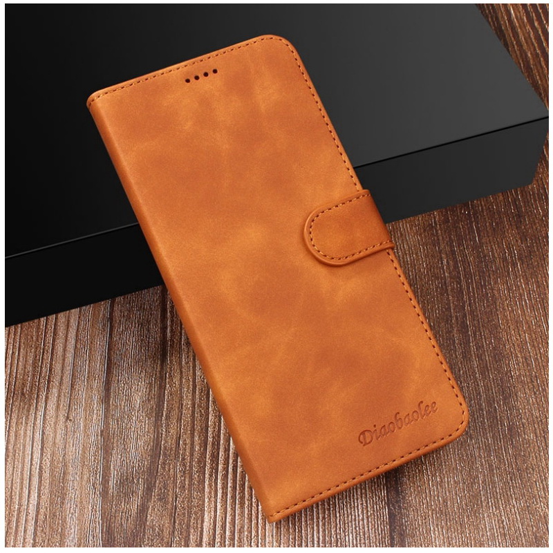 Case Huawei P40 #เคสฝาพับหนัง PU DIAOBAOLEE Leather Stand Stand