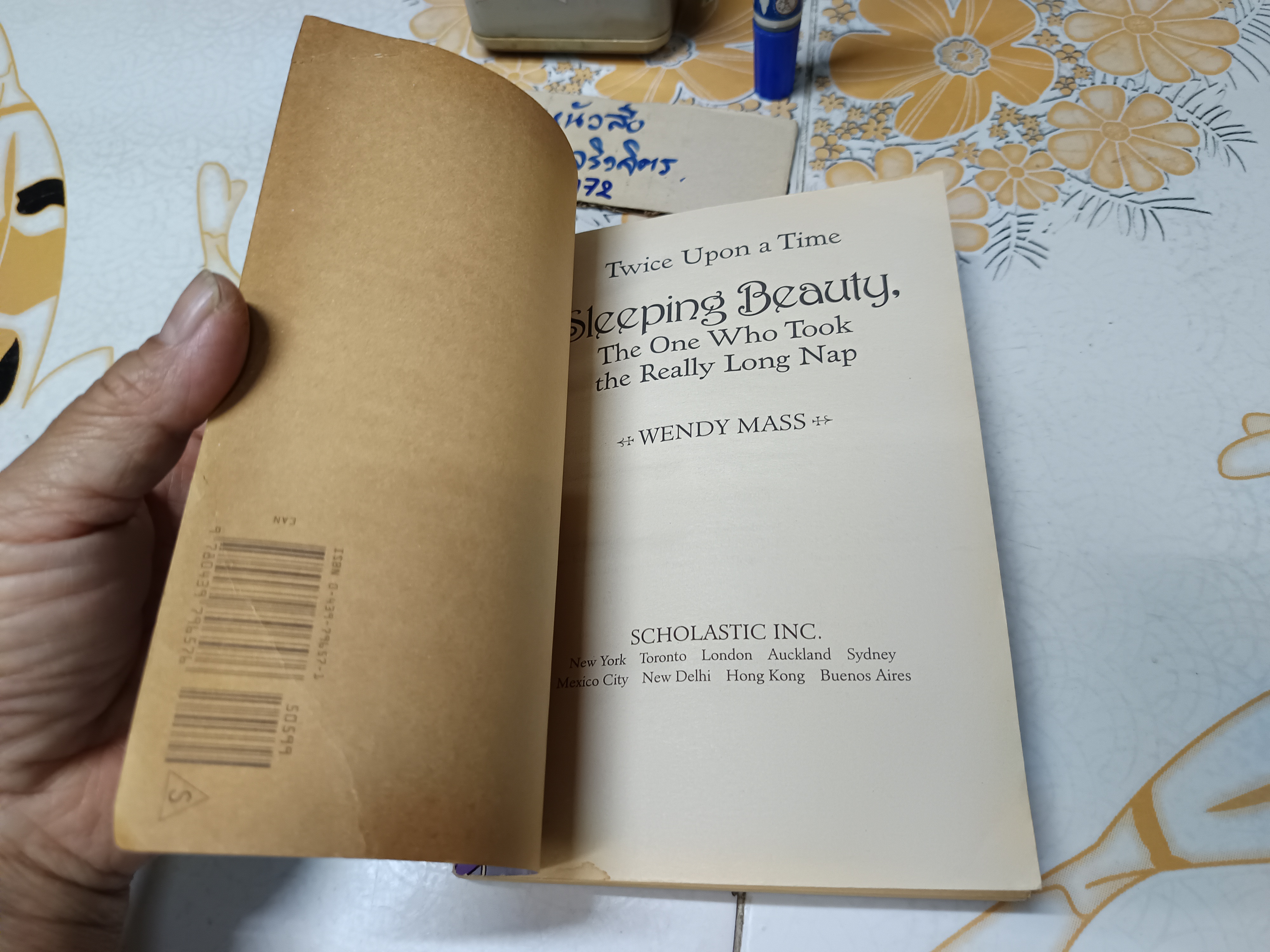 Twice Upon a Time, Sleeping Beauty ,Wendy Mass The One Who Took the Really Long Nap