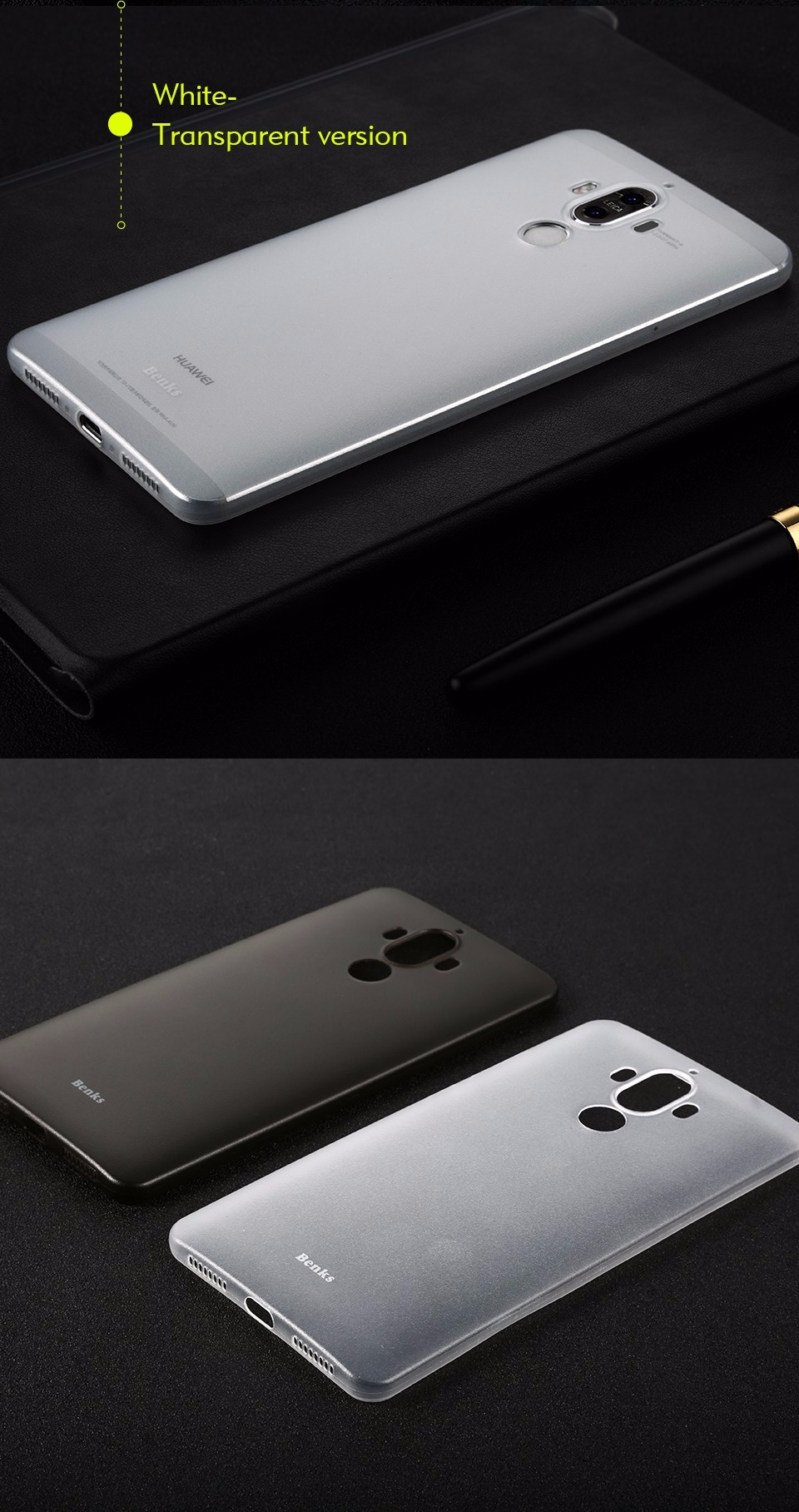 Case Huawei Mate 9 #เคสฝาหลัง BENKS Lollipop
