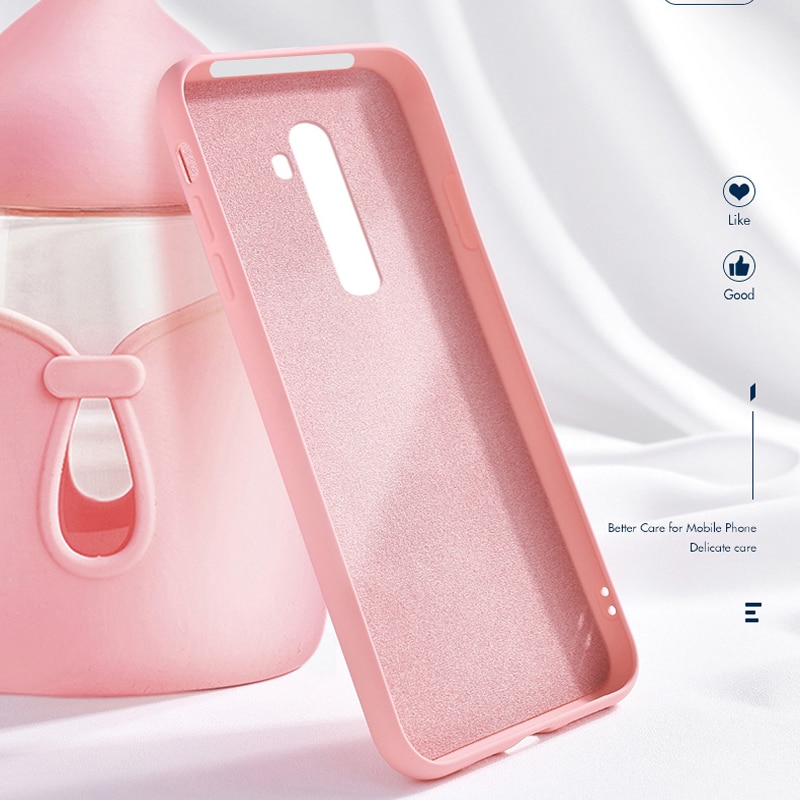 Case Oppo reno 2F #เคสฝาหลังซิลิโคนนิ่ม Liquid Silicone Back Case