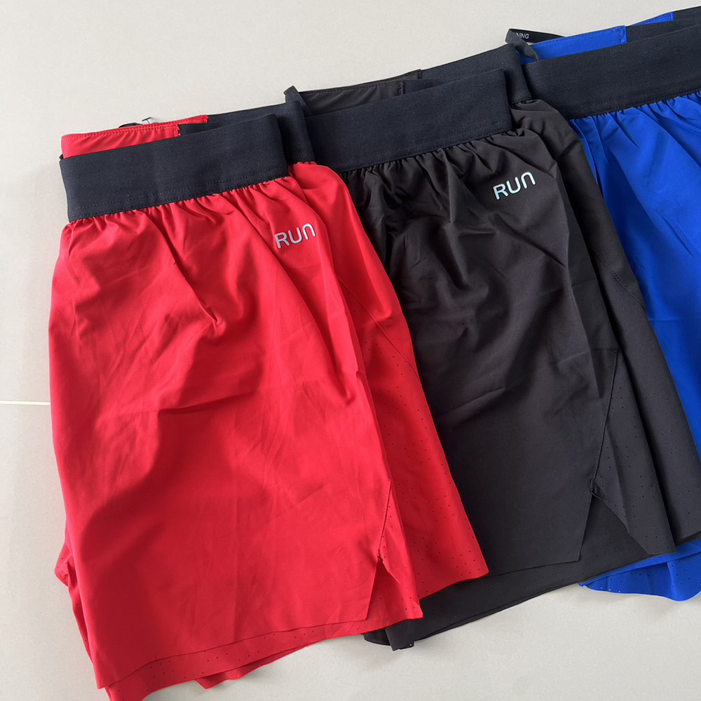 กางเกงวิ่ง 5" สำหรับวิ่งมาราธอน ออกกำลังกายผ้าน้ำหนักเบา ระบายอากาศดีแห้งไว (F45)