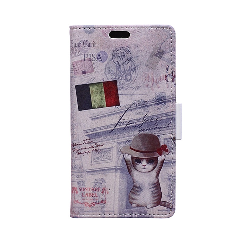 Case Huawei P9 Wallet Stand Leather สไตล์กระเป๋าสตางค์