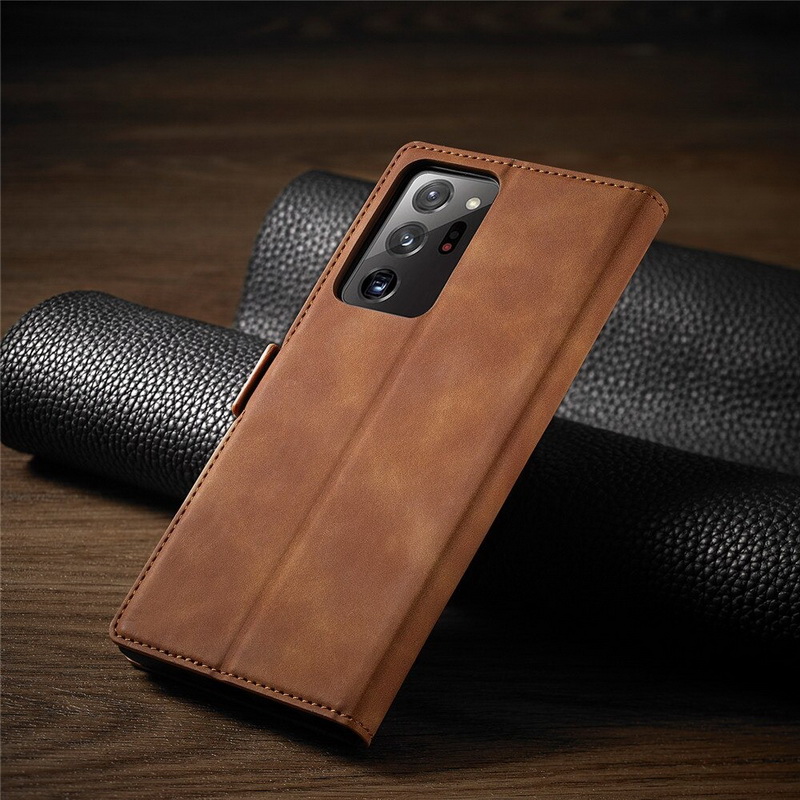 Case Samsung Galaxy Note 20 Ultra / Note 20 Ultra 5G #เคสฝาพับแบบกระเป๋าสตางค์ FORWENW Leather Wallet Case
