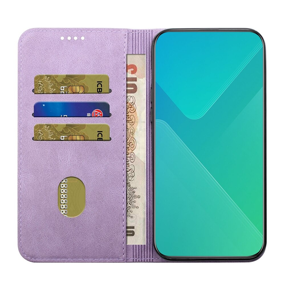 เคส Samsung Galaxy S21 FE 5G #เคสฝาพับหนัง PU สไตล์กระเป๋าสตางค์พร้อมช่องใส่การ์ด Luxury Flip Stand Card Phone Leather Wallet Cover Casing Auto-absorbed Smartphone