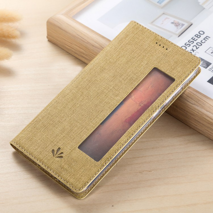 เคส Huawei Mate 9 Pro #เคสหนัง VILI DMX Cross Texture ฝาพับมีช่องวิวด้านข้าง