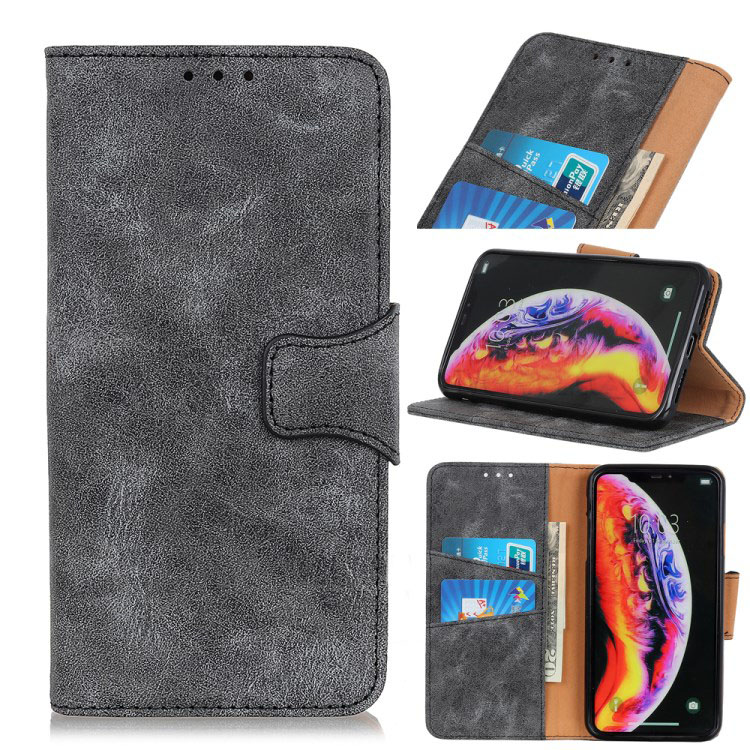 Case Huawei Y9s #เคสฝาพับแบบกระเป๋าสตางค์สไตล์วินเทจ Vintage Style Wallet Leather