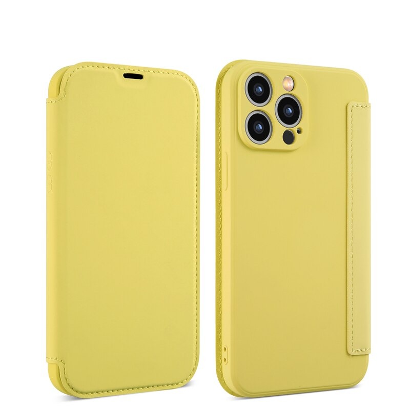 เคส Iphone 14 Pro Max #เคสฝาพับกรอบซิลิโคนนิ่ม พร้อมช่องใส่บัตร