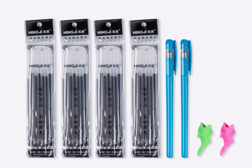 ชุดสมุดฝึกหัดคัดลายมืออักษรจีนหมึกล่องหนสำหรับนักเรียนชั้นประถมปีที่ 2-A (5 เล่ม) 练字本小学生二年级上册字帖楷书 Primary School Grade 2-A Student Practice Chinese Word Copybook (5 Vols.)