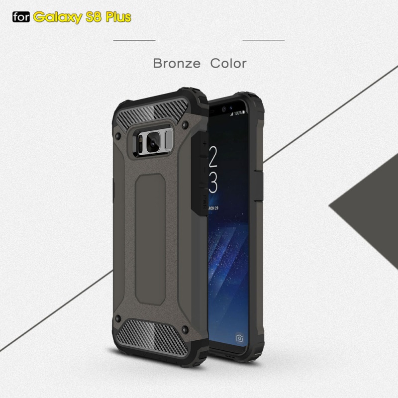 เคส Samsung Galaxy S8 Plus ชุดหุ้มเกราะกันกระแทกไฮบริด พลาสติก + TPU