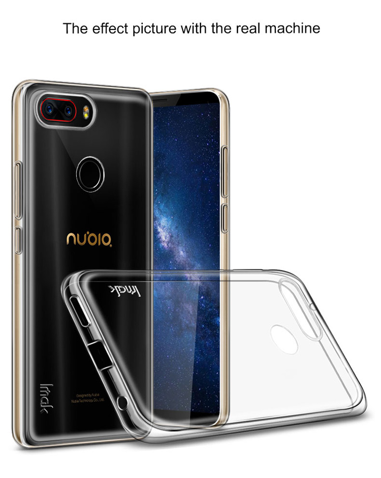 Case Nubia Z17S #เคสฝาหลัง TPU ใสนิ่ม IMAK Stealth Clear Soft Case + ฟิล์มกันรอย