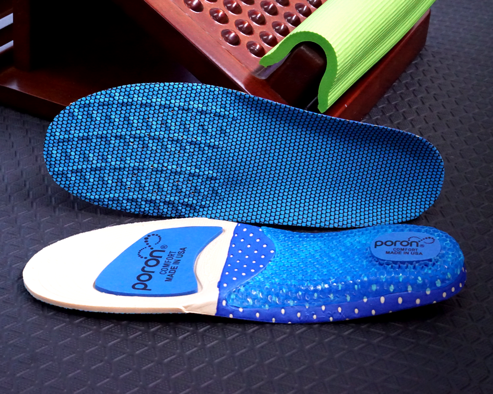 แผ่นรองพื้นรองเท้ากันกระแทก สำหรับวิ่ง Poron Insole Sport running (O5)
