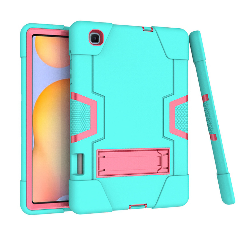 Case Samsung Galaxy Tab S6 Lite 10.4 SM-P610 SM-P615 SM-P617 #เคสฝาหลังกันกระแทก Full Protection Case 3 in 1 Bracket S-pen Slot