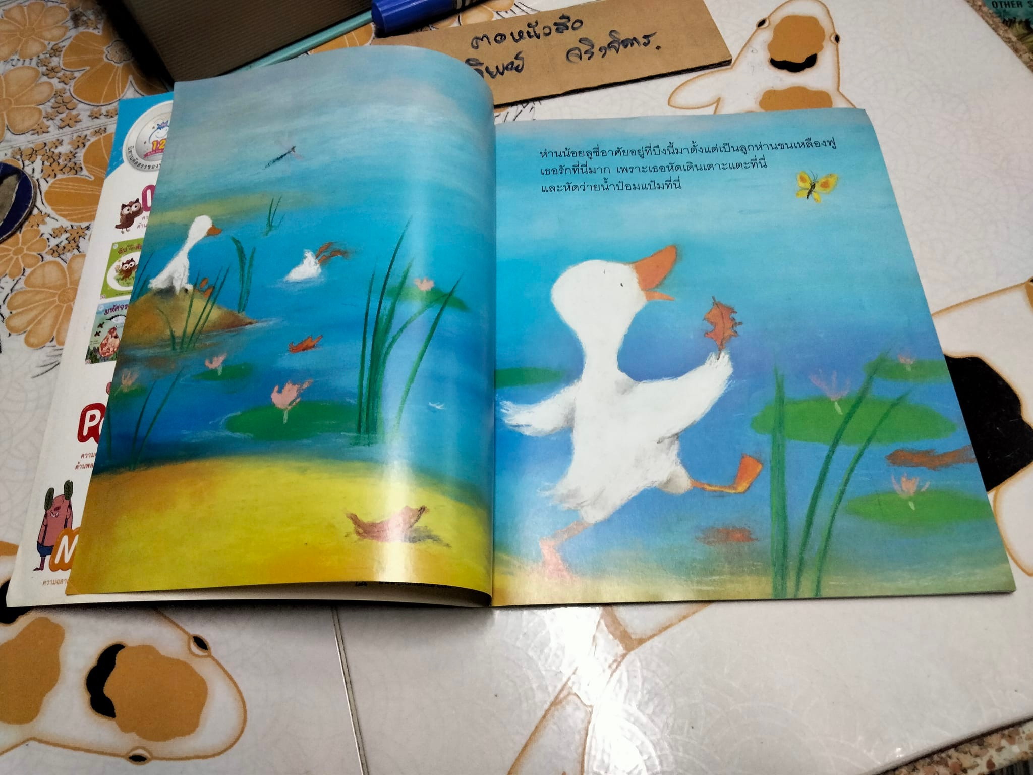 ห่านน้อยลูซี่ - มาร์กาเรต ไวลด์ เขียน ภาพโดย แอนน์ เจมส์ , น้านกฮูก แปล **สินค้าหมด**