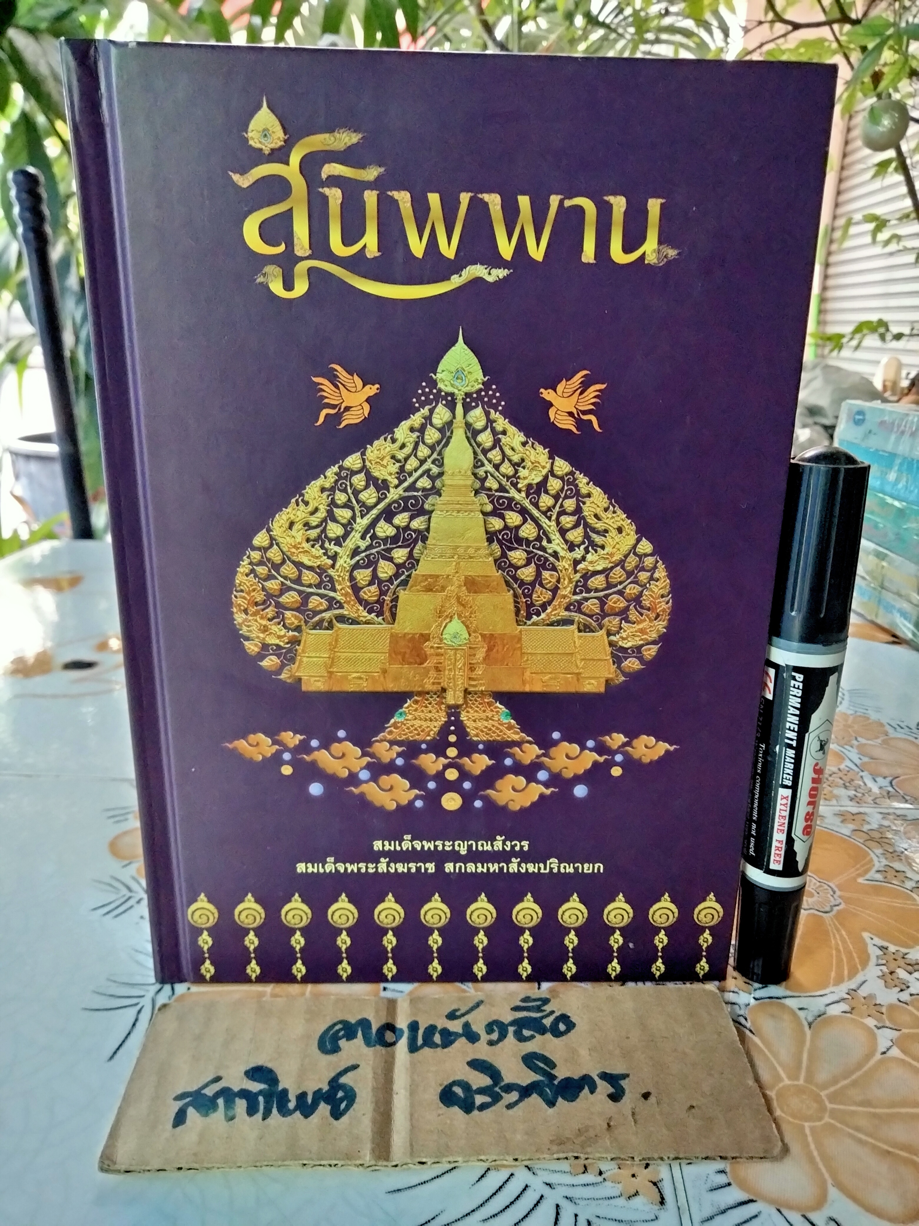 หนังสือธรรมะ (2 เรื่องในเล่มเดียวกัน) ผู้สละโลก โดย วศิน อินทสระ + สู่นิพพาน โดย สมเด็จพระญาณสังวร สมเด็จพระสังฆราช สกลมหาสังฆปริณายก**สินค้าหมด**