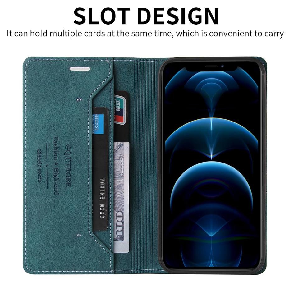 เคส Samsung Galaxy A72 / A72 5G #เคสฝาพับหนัง PU สไตล์กระเป๋าสตางค์พร้อมช่องใส่การ์ด Luxury Flip Stand Card Phone Leather Wallet Cover Casing