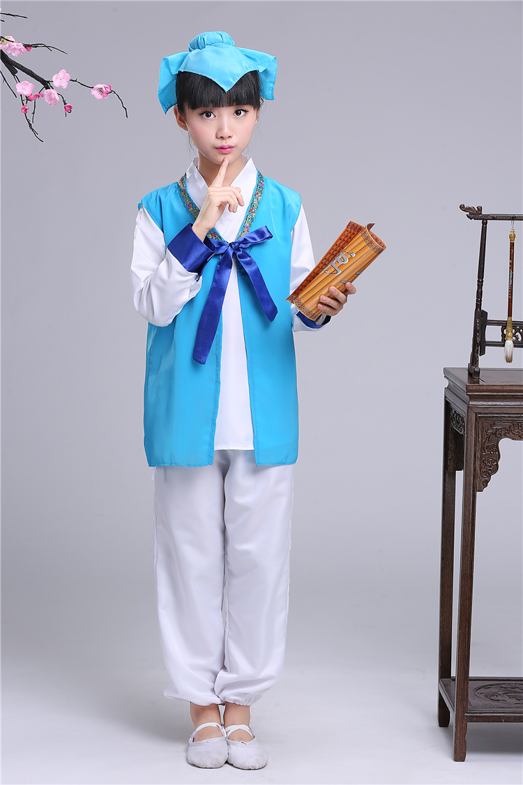 ชุดเสื้อผ้าแต่งกายเด็กชาวจีนโบราณ 儿童古装汉服 Chinese Children Traditional Costumes