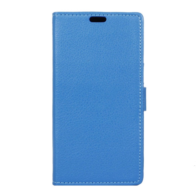 Case Asus Zenfone 3 Max ZC553KL #เคสหนังฝาพับผิวลิ้นจี่มีช่องเสียบการ์ด Litchi Grain Phone Case Wallet (PU Leather + TPU)