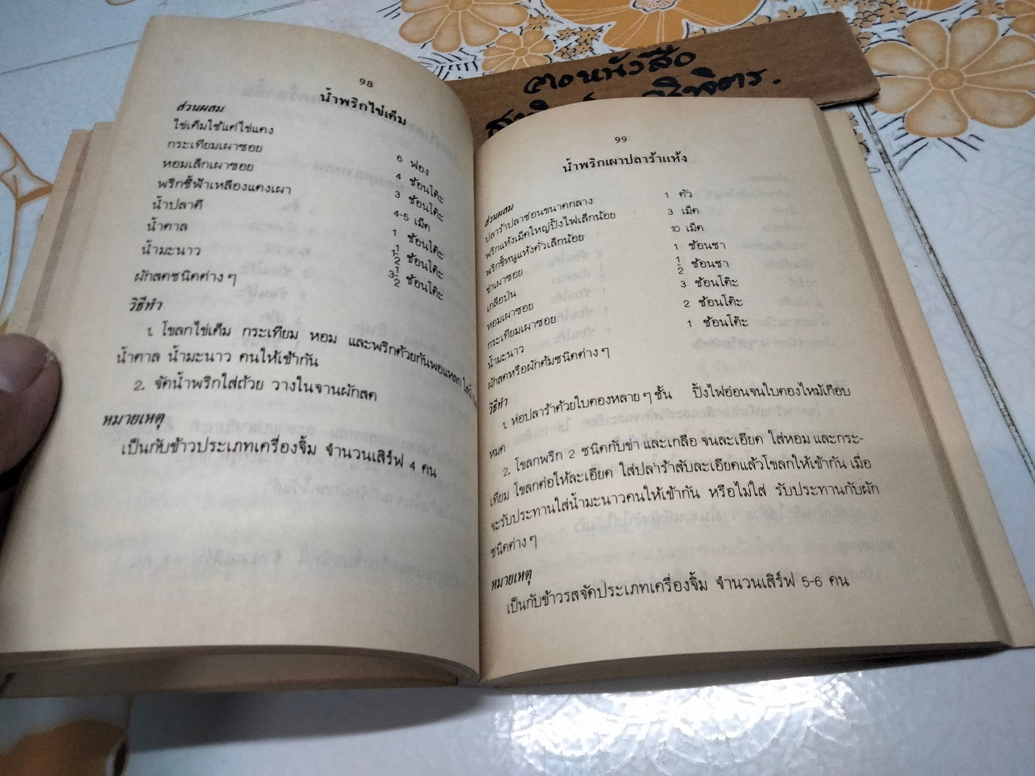 อาหารและขนมไทย (เล่ม 2) โดย จรรยา สุบรรณ์ **สินค้าหมด**