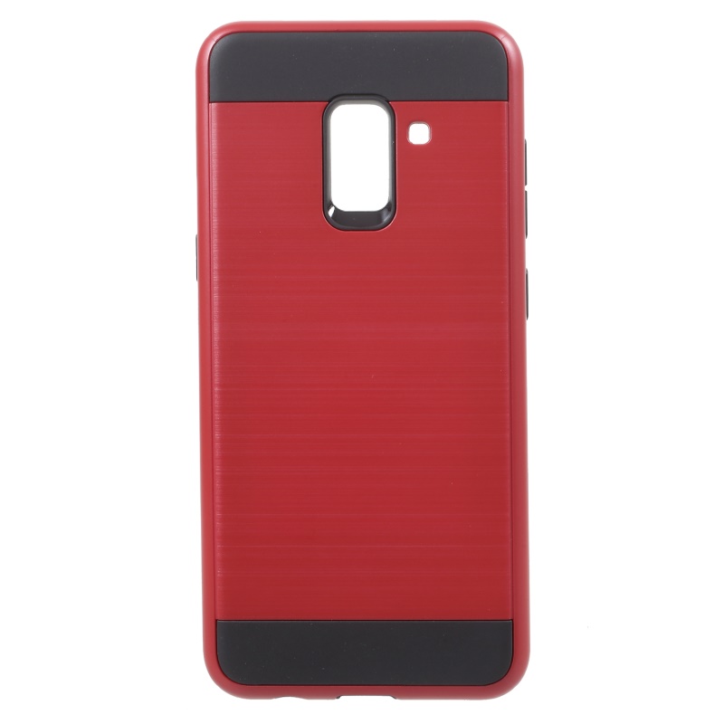 Case Samsung Galaxy A8 2018 #เคสฝาหลัง TPU + PC แบบผสมผสานสีสันสดใสสวยงาม