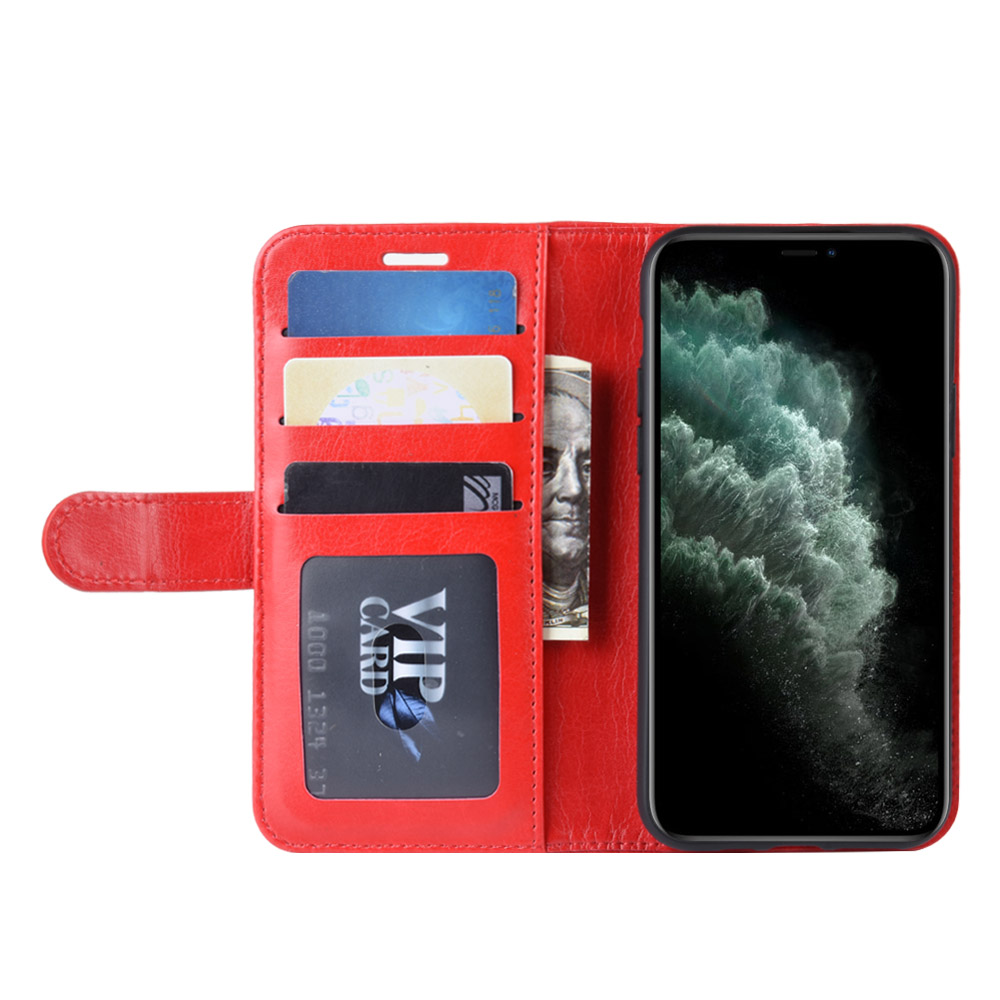 Case Samsung Galaxy A51 #เคสฝาพับหนัง PU ผิวหนังม้าสไตล์กระเป๋าสตางค์