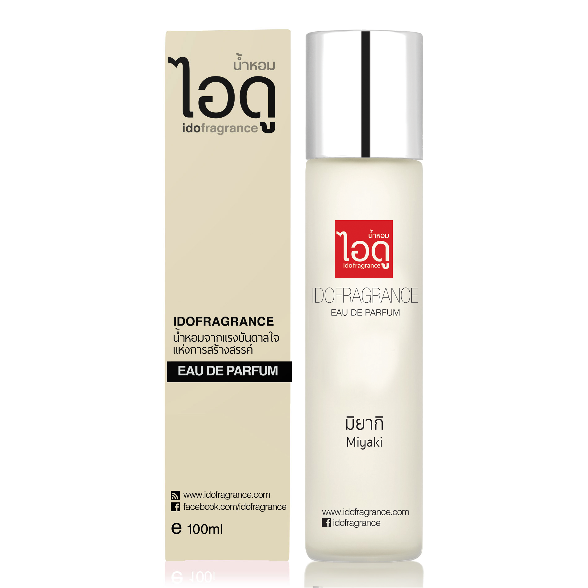 IDOFRAGRANCE Miyaki Eau de Parfum ไอดู น้ำหอม กลิ่นมิยากิ 100ml