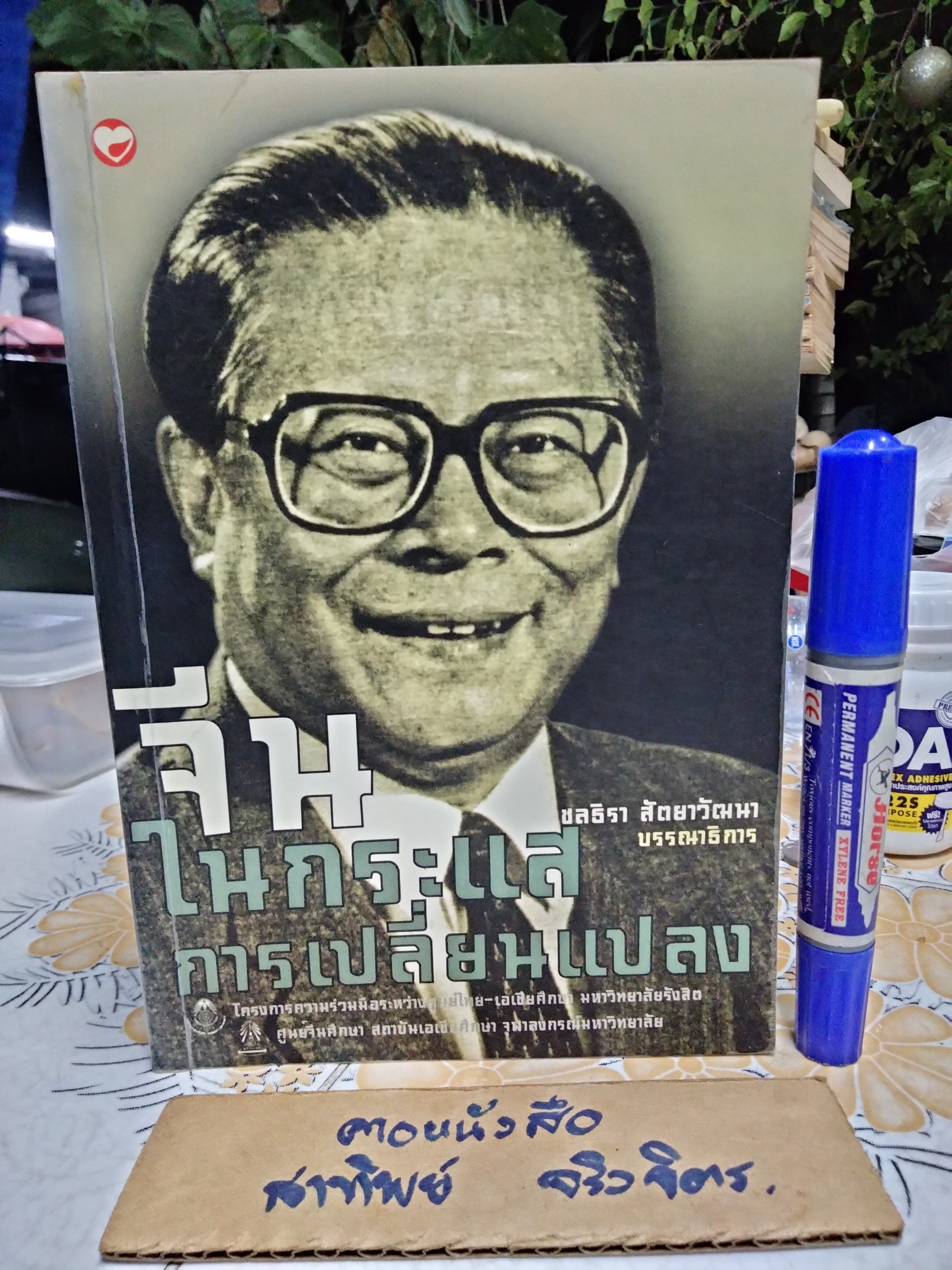 จีน : ในกระแสการเปลี่ยนแปลง ชลธิรา สัตยาวัฒนา, บรรณาธิการ ศูนย์ไทยเอเชียศึกษา, 2545