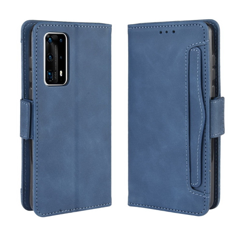 Case Huawei P40 Pro #เคสฝาพับหนัง PU มีที่เสียบการ์ดหลายช่อง Multiple Card Slots PU Leather Cover
