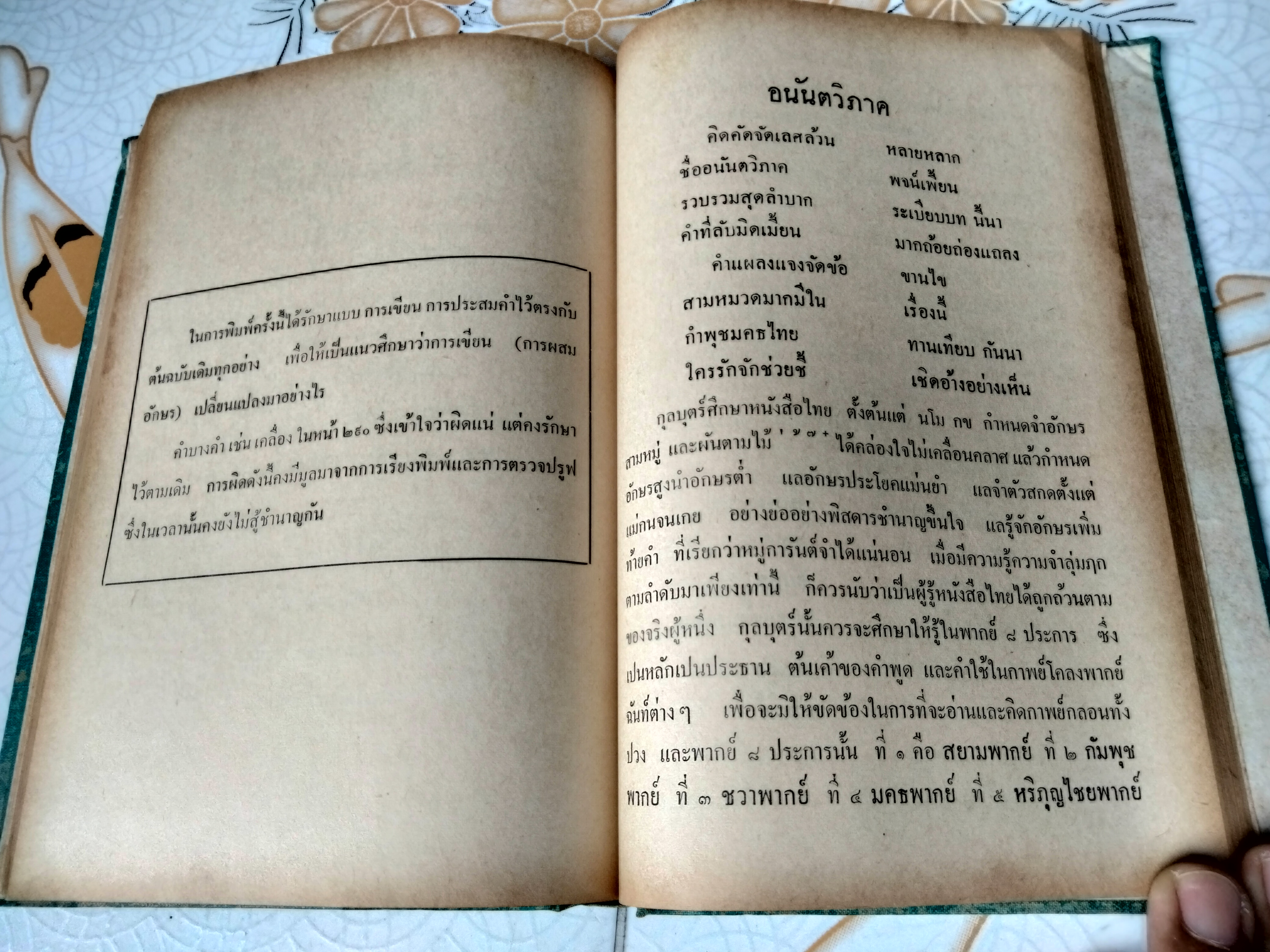 หนังสือ “ภาษาไทยของท่าน” โดย นายเปลื้อง ณ นคร , พิมพ์ครั้งที่ 2/2504 ไทยวัฒนาพานิช จัดพิมพ์ **สินค้าหมด**