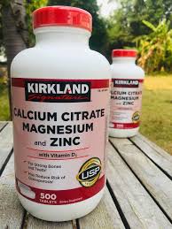 (Pre Order) Kirkland Signature® Calcium Citrate, Magnesium & Zinc with Vitamin D3 500 Tablets #USP Verified กระปุกใหญ่- เพื่อกระดูก ฟัน และกล้ามเนื้อที่แข็งแรง ลดกระดูกพรุน