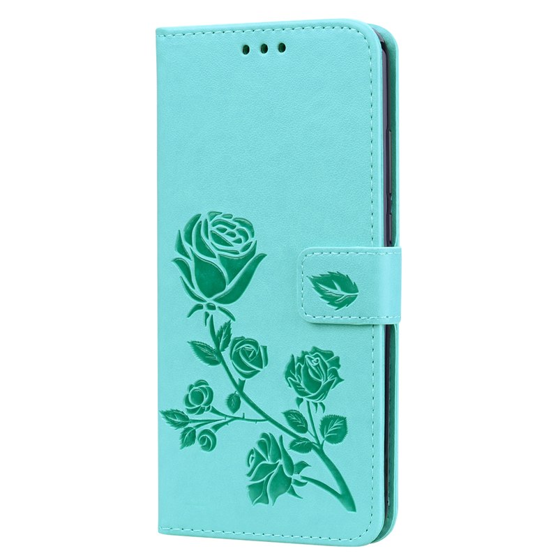 Case Huawei nova 3i #เคสฝาพับหนัง PU ลายดอกกุหลาบแบบกระเป๋าสตางค์ HAT PRINCE Imprinted Rose Leather