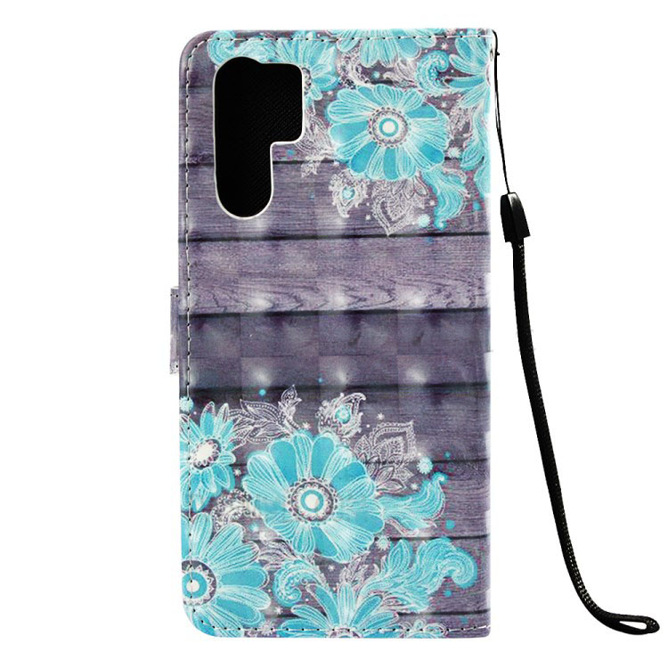 เคส Huawei P30 Pro #เคสฝาพับ3D Vivid Pattern Stand Leather สไตล์กระเป๋าสตางค์