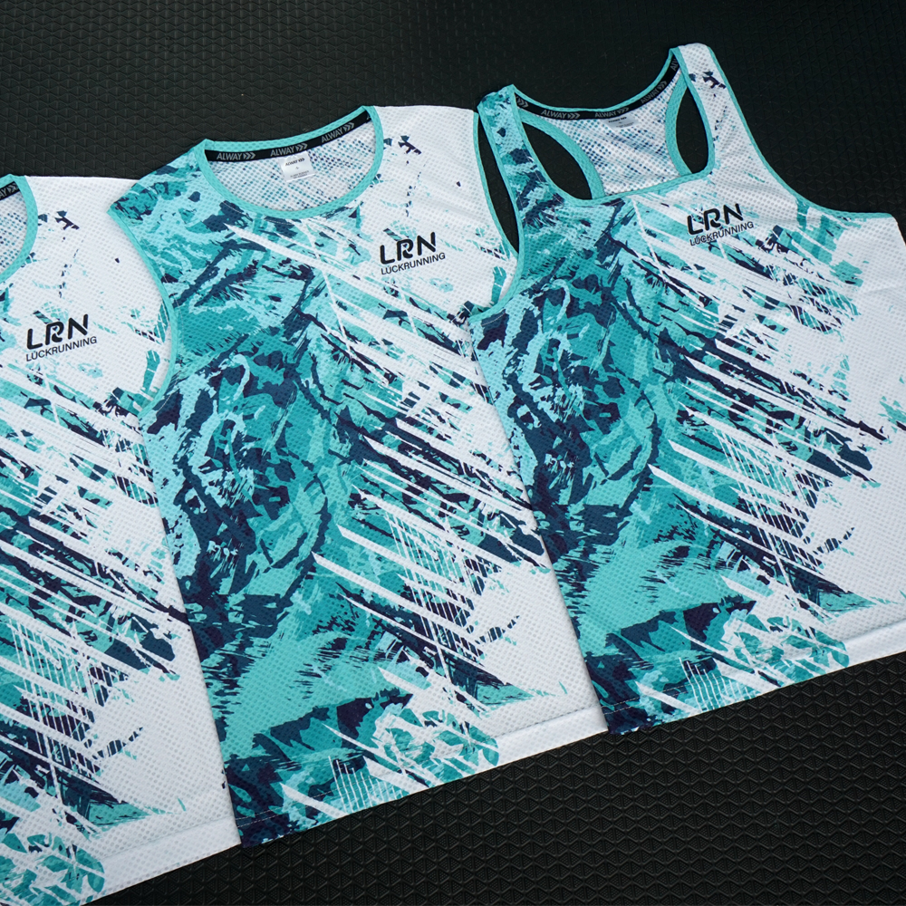 เสื้อวิ่งแขนสั้น แขนกุด เสื้อกล้าม (ชญ) ผ้า AirFlow ของแท้ มีรูระบายอากาศทั้งตัว น้ำหนักเบา ใส่สบายและไม่อมเหงื่อ (S15)