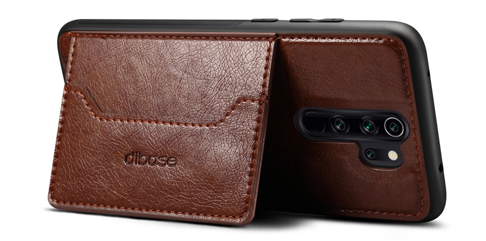 Case OPPO A9 (2020) /A5 (2020)#เคสฝาหลัง TPU เคลือบหนัง PU Crazy Horse Leather Coated PC + TPU Hybrid