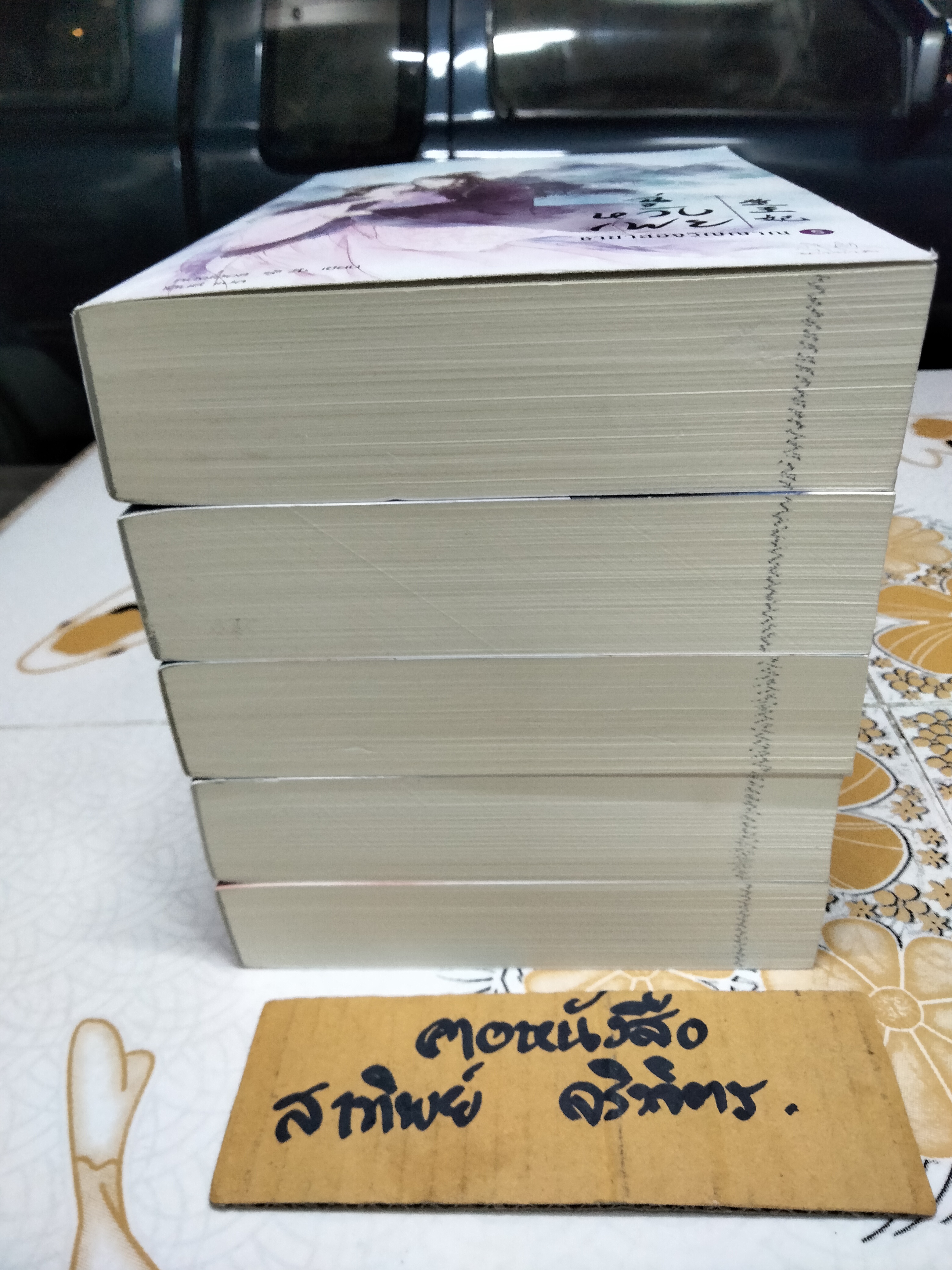 ฉู่หวังเฟย ชายาสองวิญญาณ (5 เล่มจบ) โดย หนิงเอ๋อร์ - เฉินซี แปล ** มีที่คั่นหนังสือทุกเล่ม