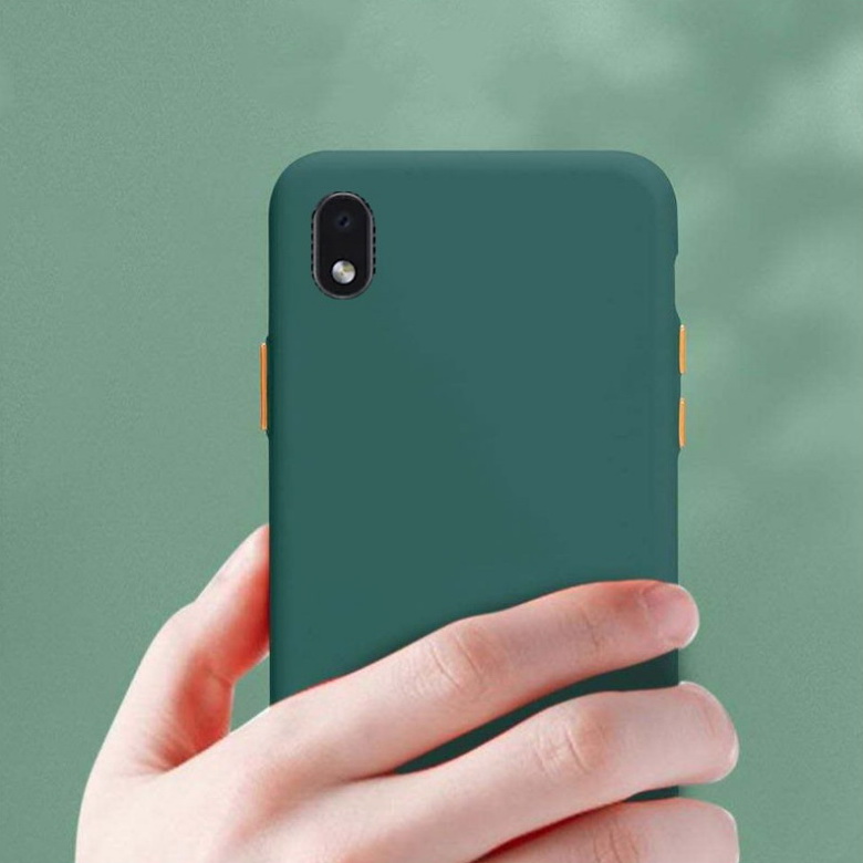 Case Samsung Galaxy A01 Core #เคสฝาหลังซิลิโคนนิ่ม Soft Silicon Back Cover