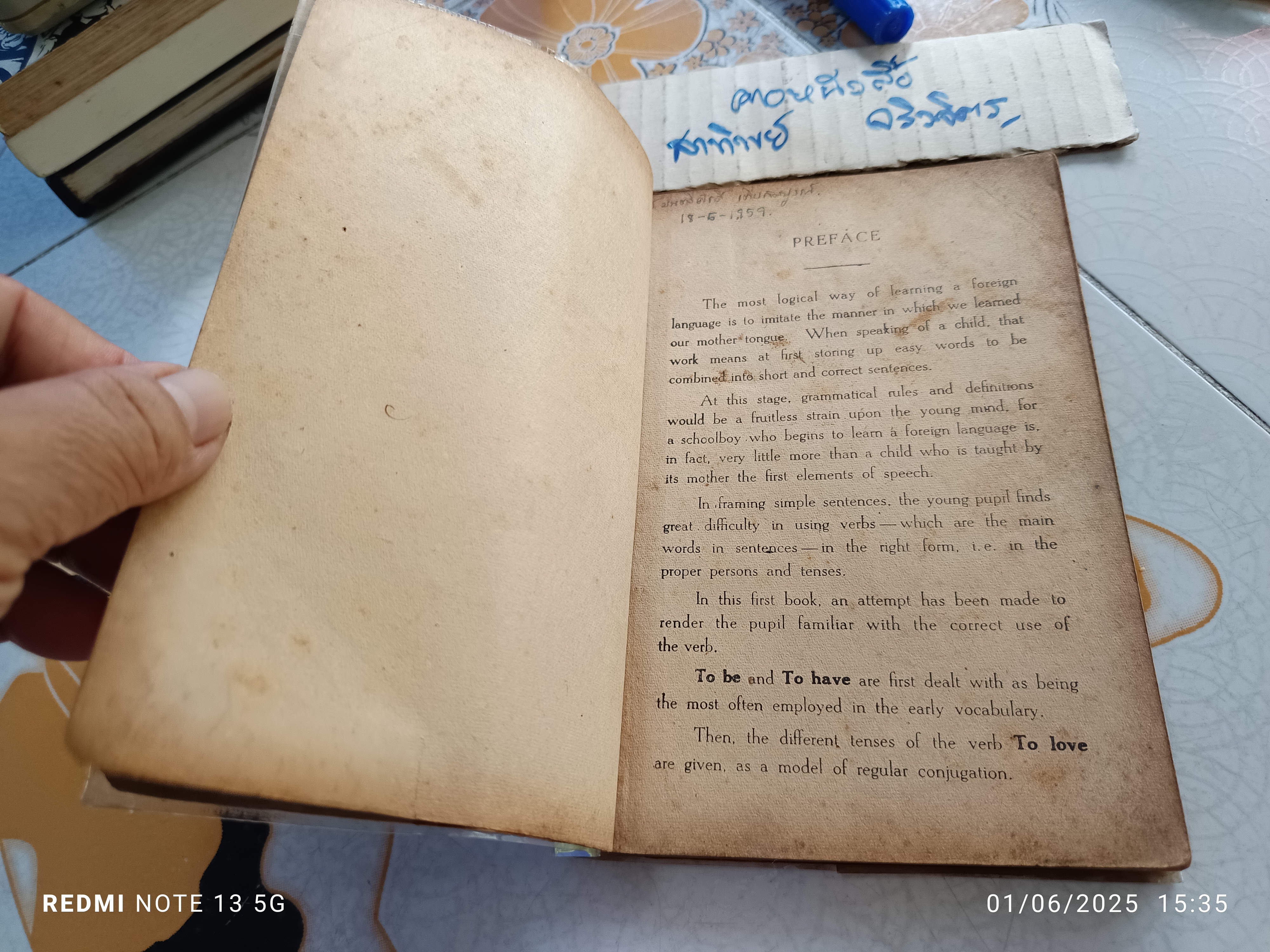 Class - Work in English Book 1 Assumption College , Oriental Avenue , Bangkok 1956 **สินค้าหมด*"