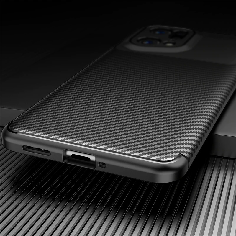 Case OPPO Find X5 Pro 5G #เคสฝาหลังนิ่ม Carbon Fiber Anti-drop TPU Protection