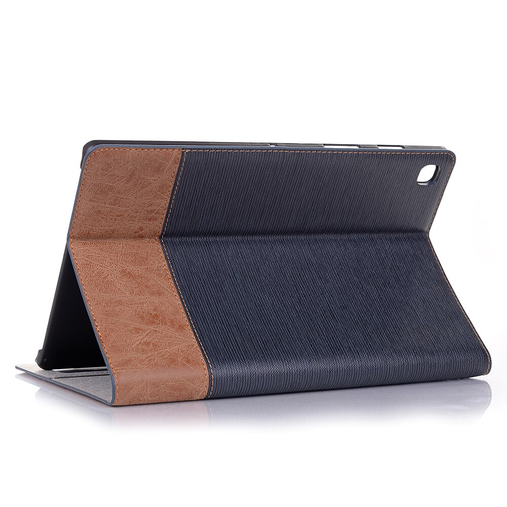Case Huawei MediaPad M3 8.4 นิ้ว #เคสฝาพับกระเป๋าสตางค์หนัง PU สมาร์ท 2 สี Bi-color Smart Stripe Leather Wallet