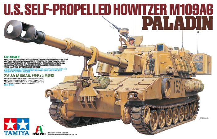 37012 1/35 U.S. Self Propelled Howitzer M109A6 Paladin